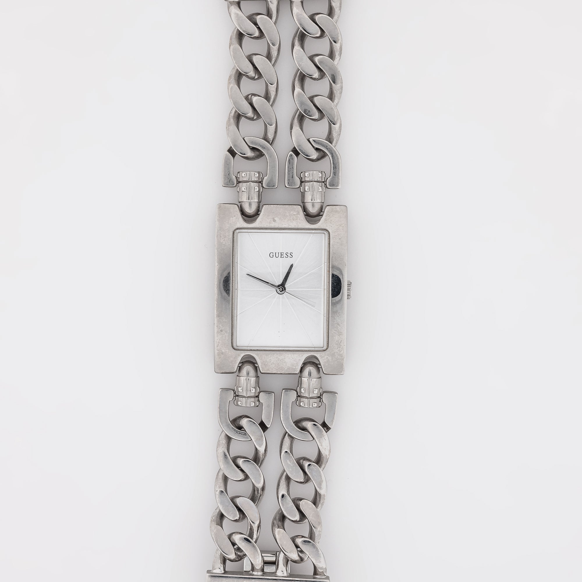 Link Guess Watch in Silver