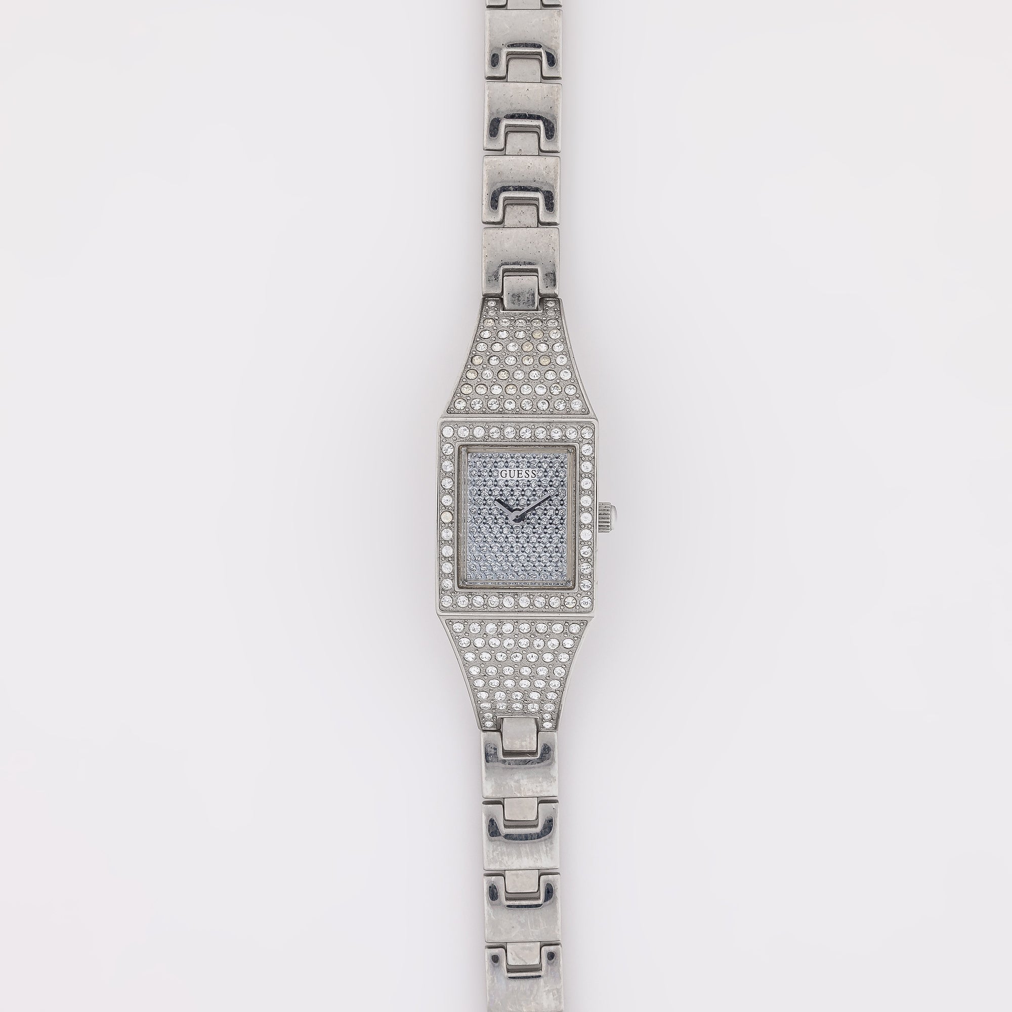 Rectangle CZ Face Guess Watch