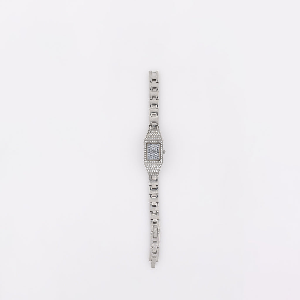 Rectangle CZ Face Guess Watch
