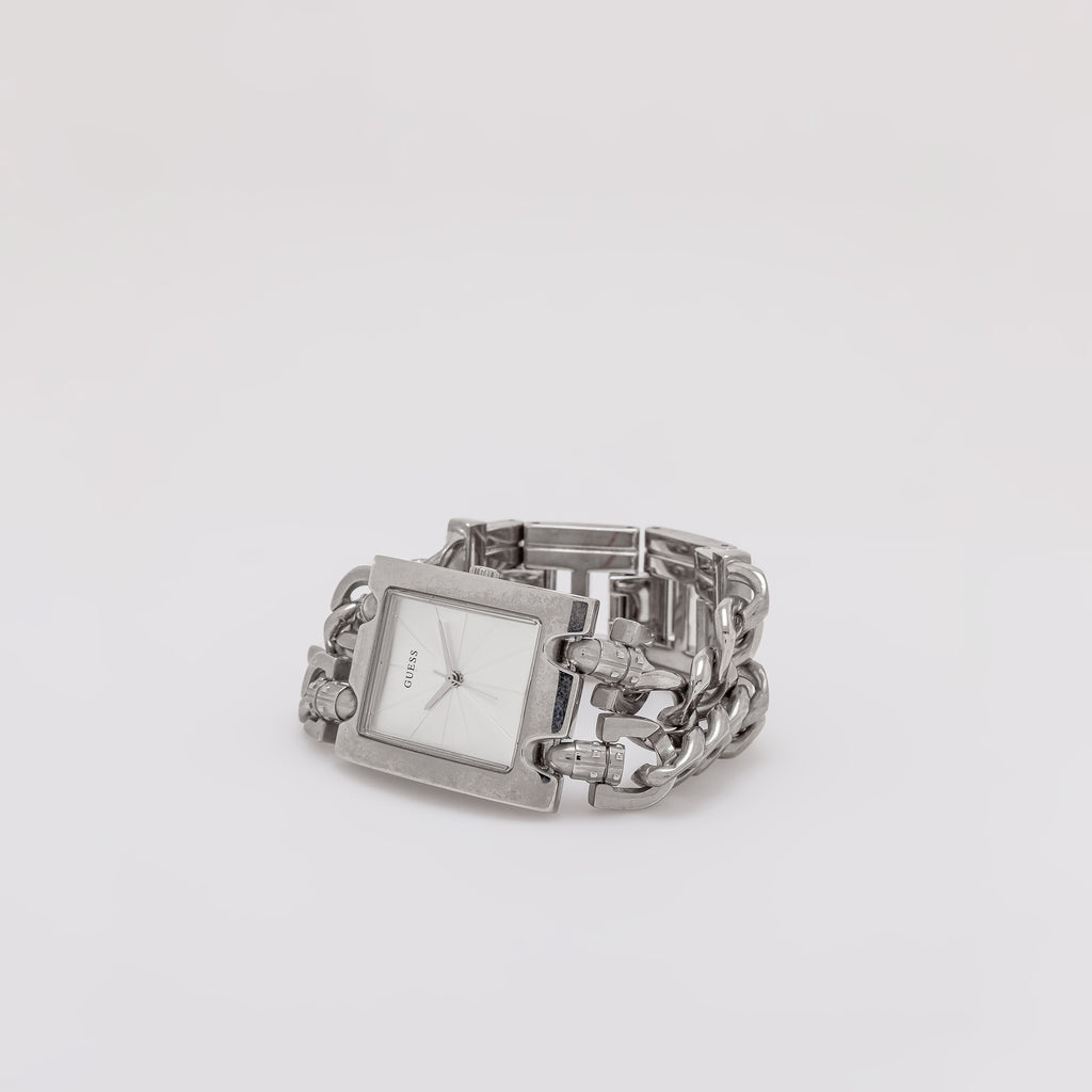Link Guess Watch in Silver