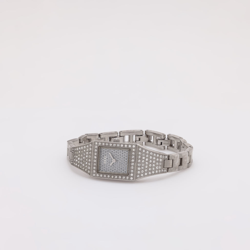 Rectangle CZ Face Guess Watch