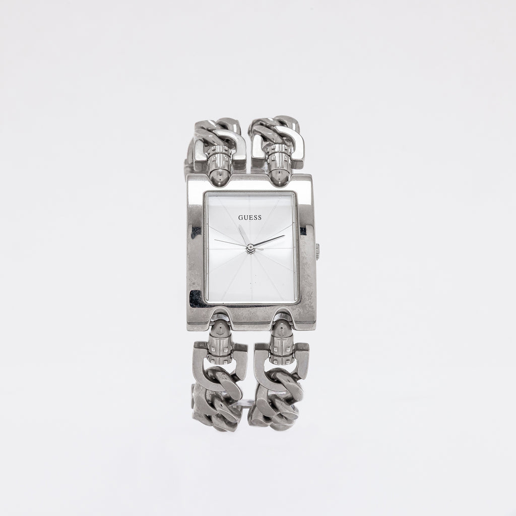 Link Guess Watch in Silver