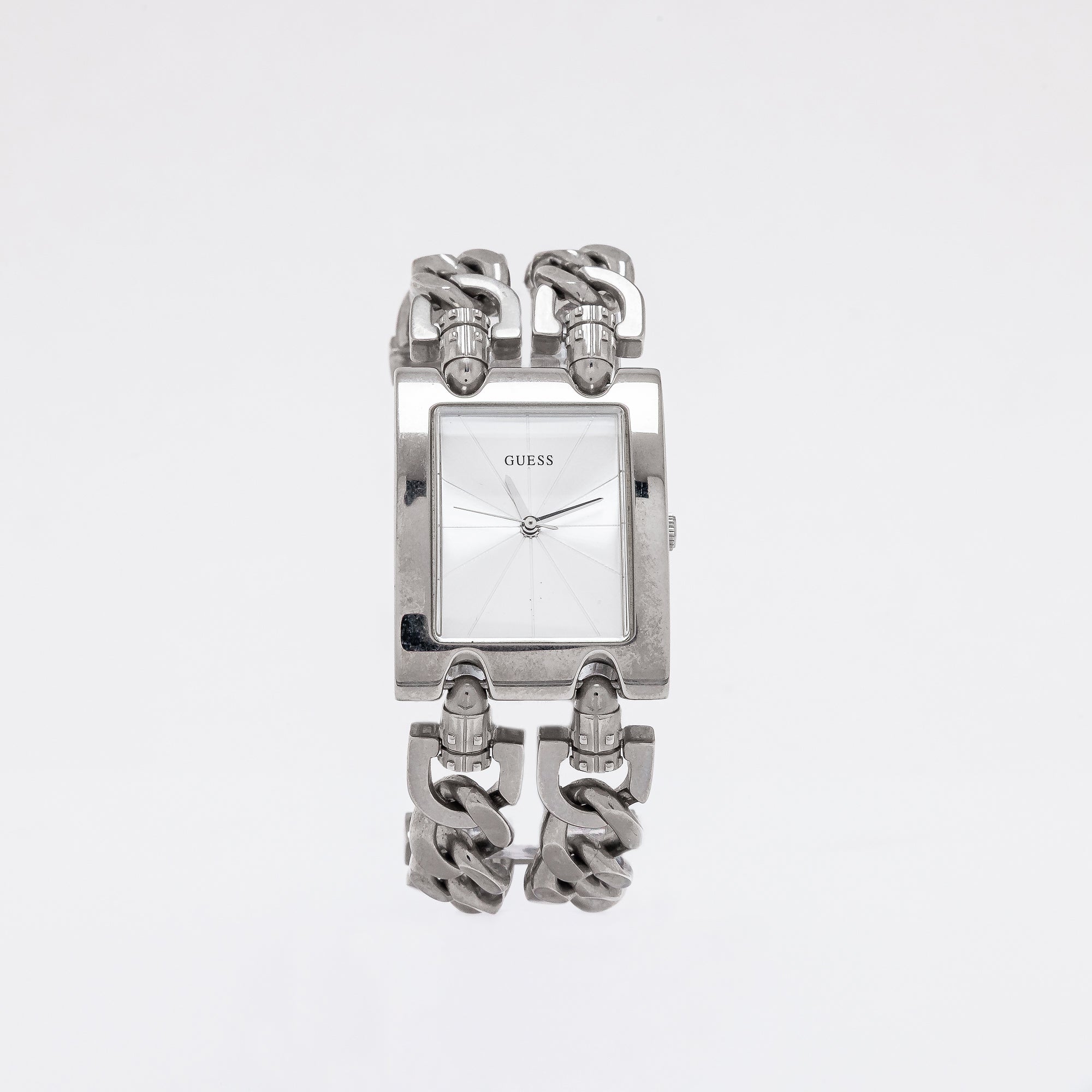 Link Guess Watch in Silver