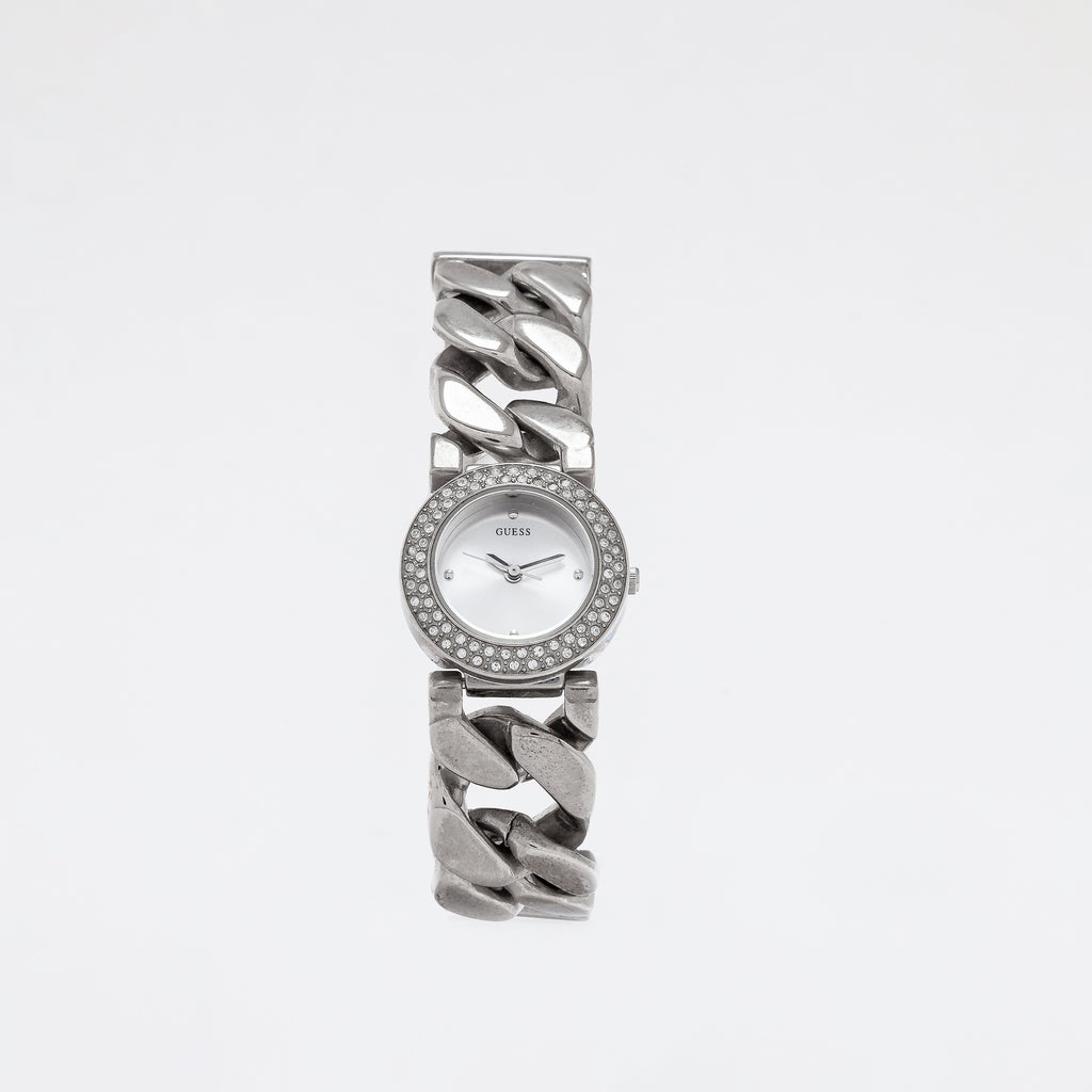 Circle Cuban Link Guess Watch