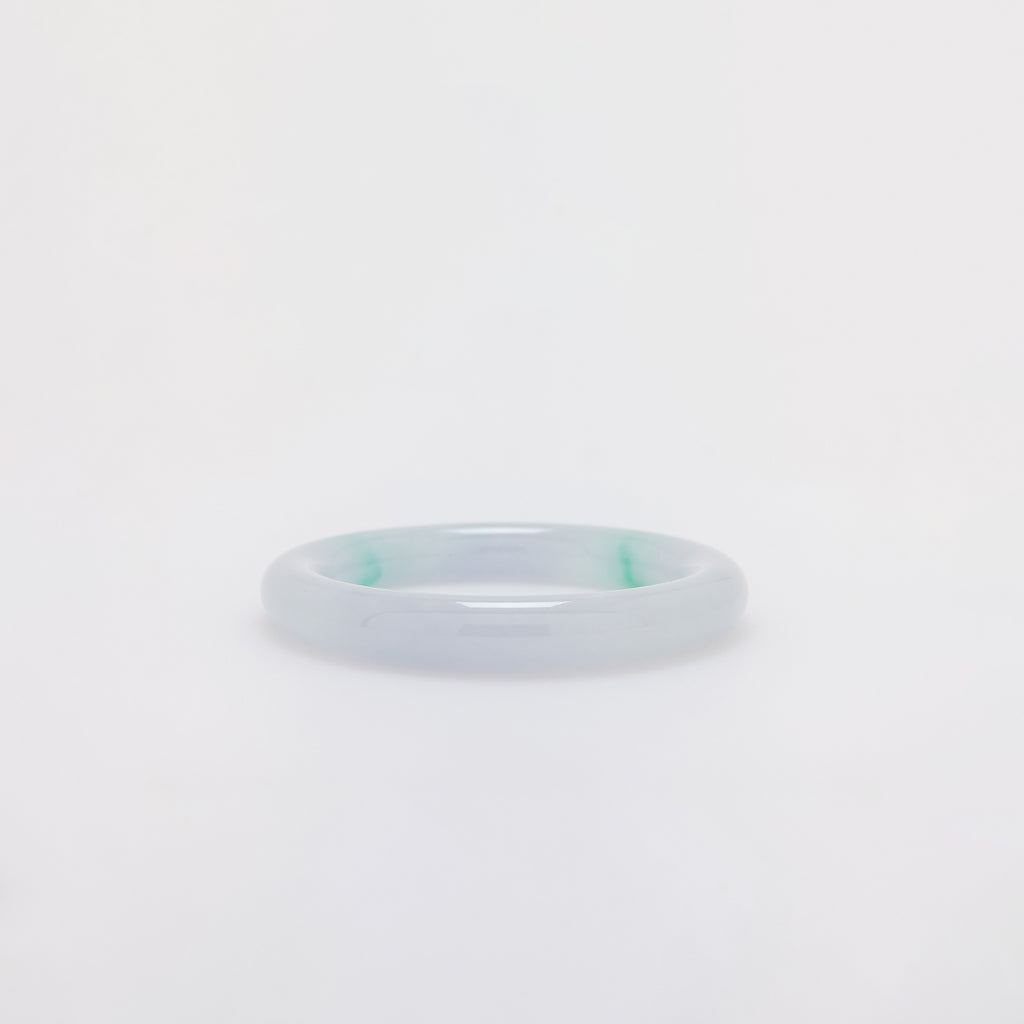 Double Dots Jade Bangle