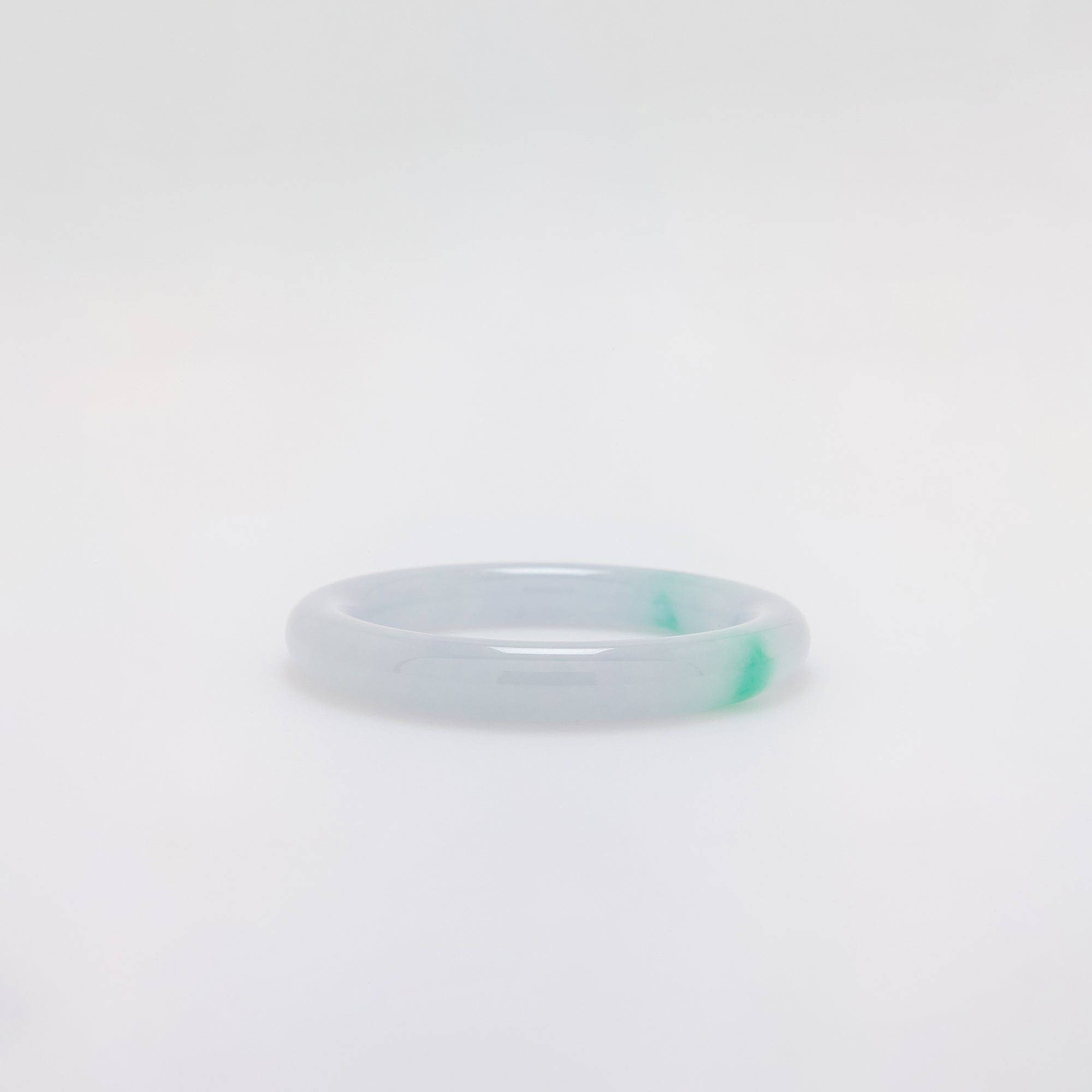 Double Dots Jade Bangle