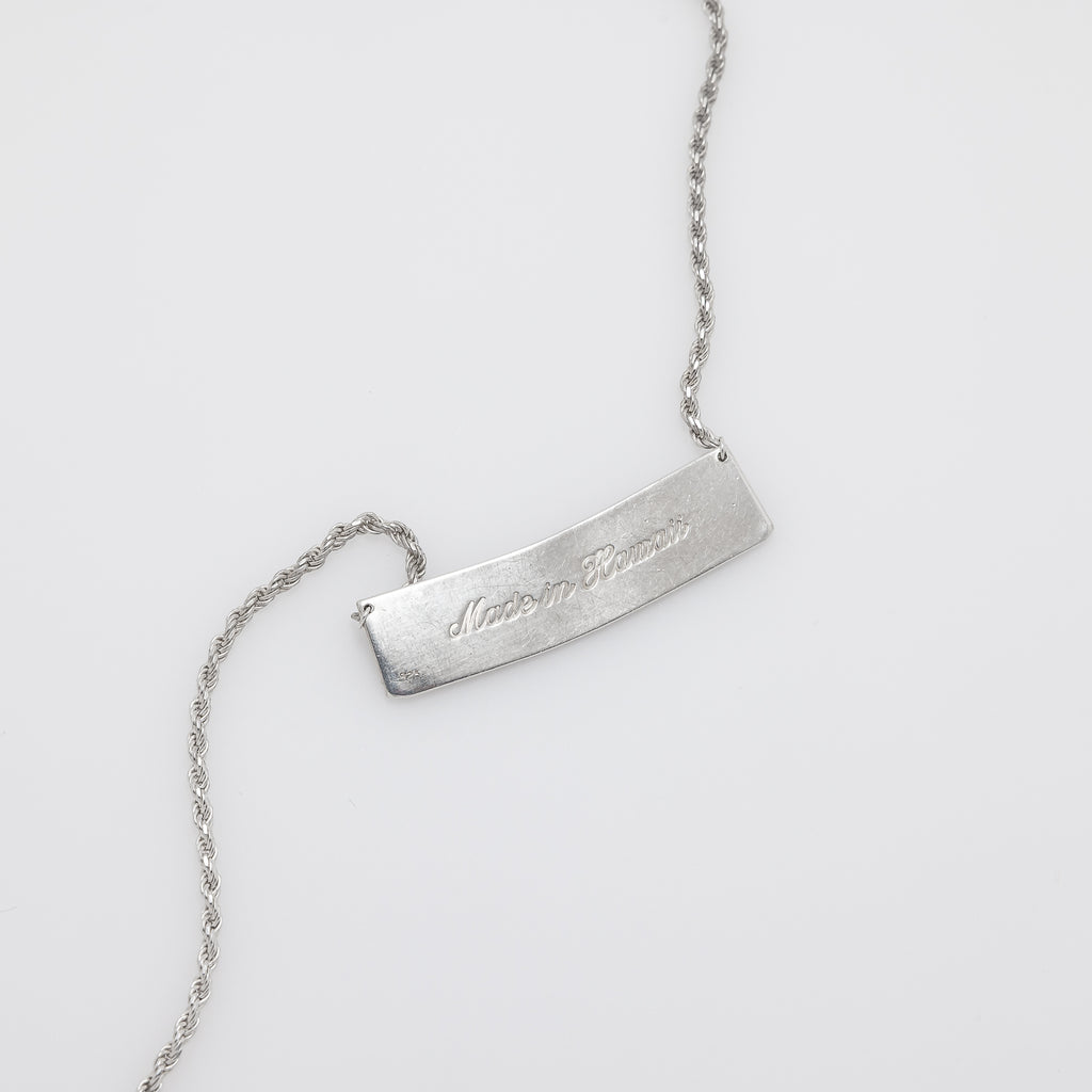 Engraved KU'UIPO ID Necklace Chain Ver.1