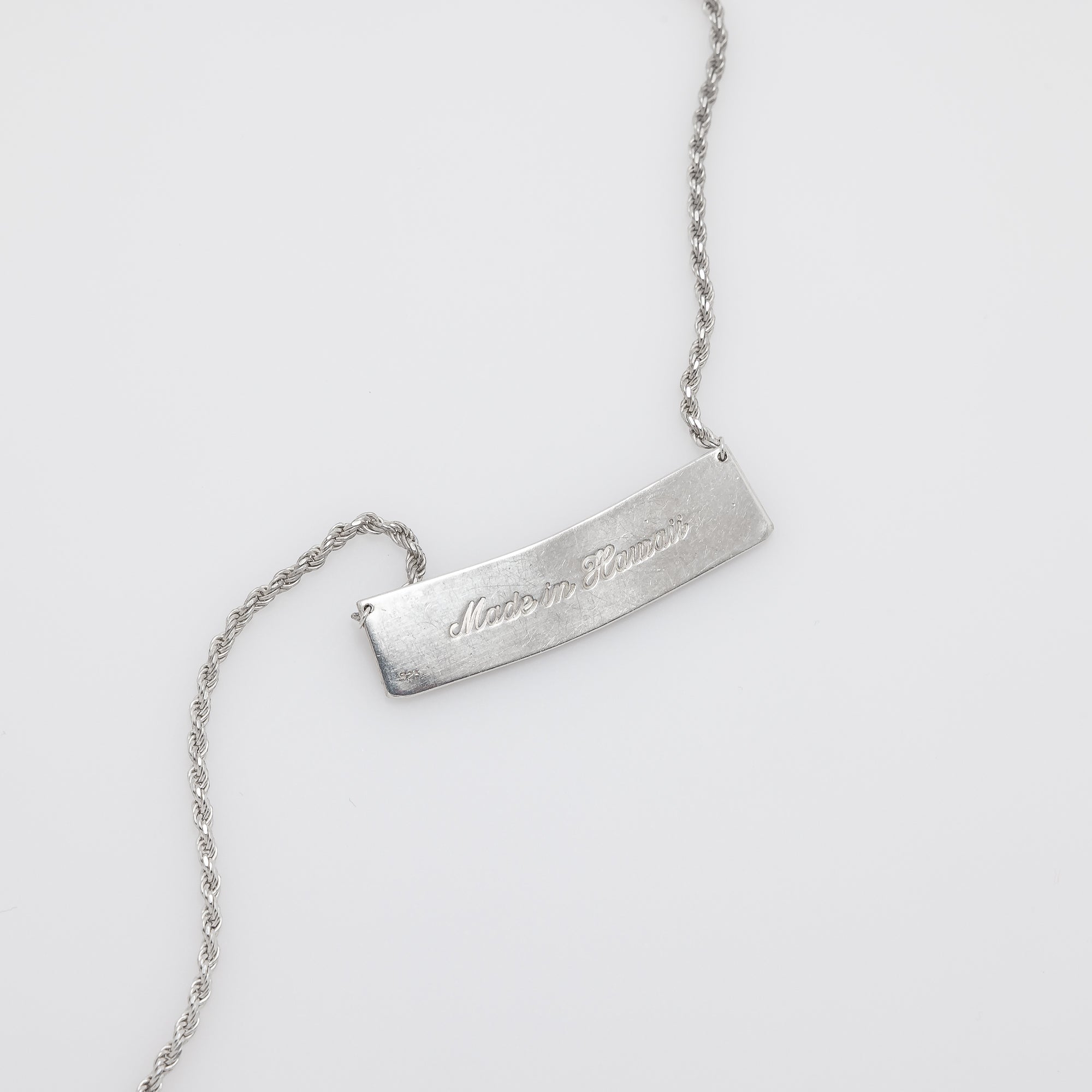 Engraved KU'UIPO ID Necklace Chain Ver.1