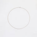 Twisted Discs Sterling Silver Necklace