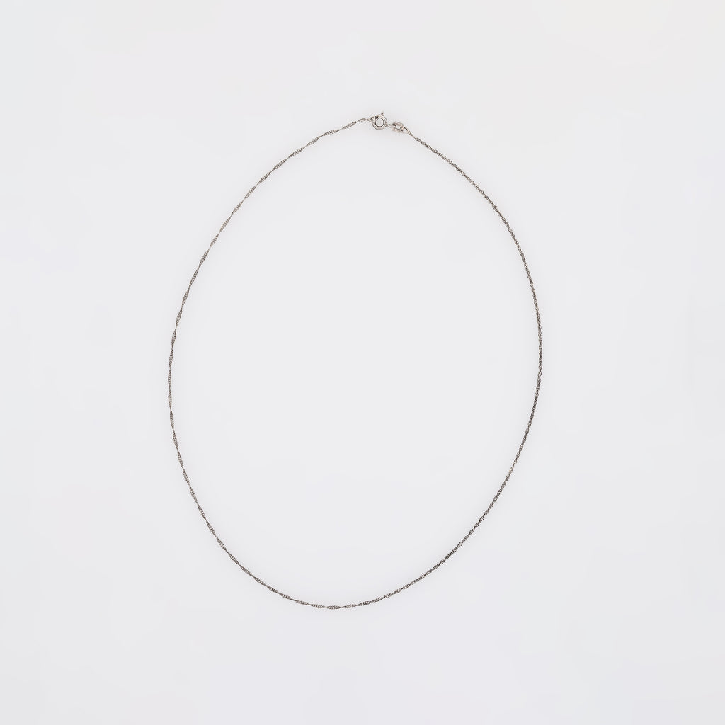 Singapore Sterling Silver Necklace