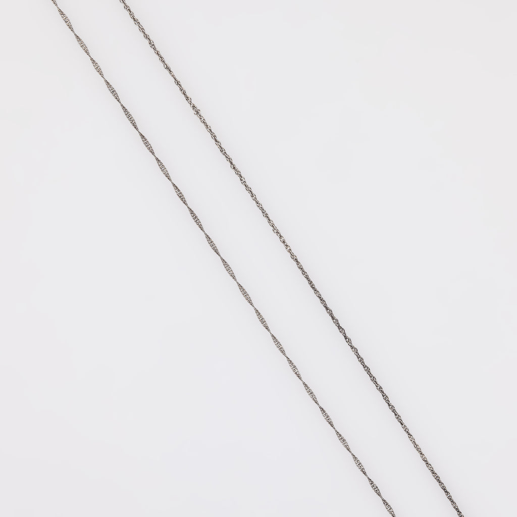 Singapore Sterling Silver Necklace