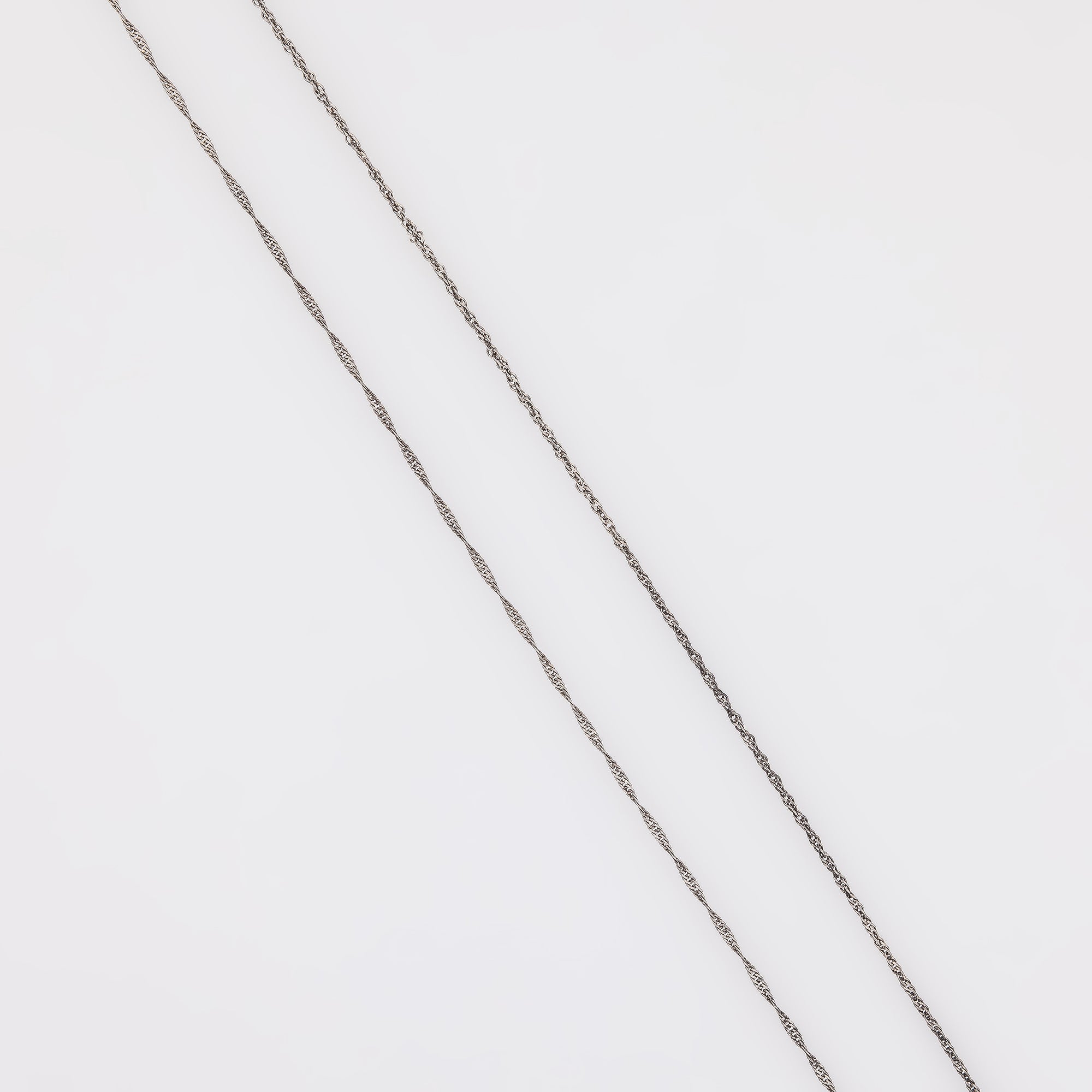 Singapore Sterling Silver Necklace