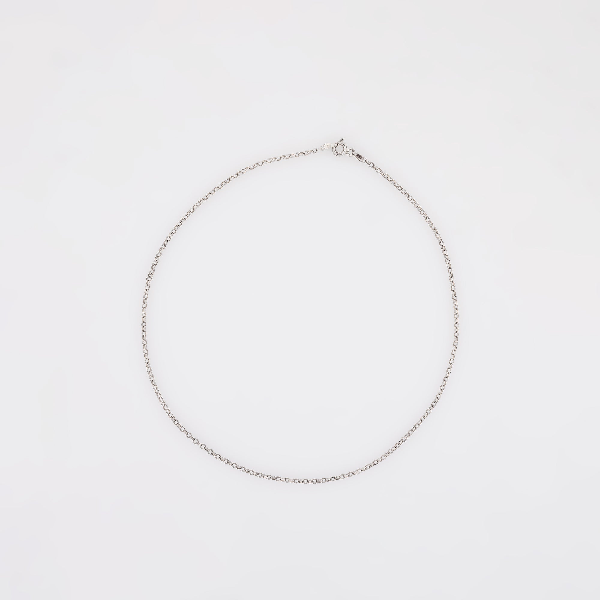 Link Chain Sterling Silver Necklace