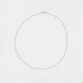 Box Chain Sterling Silver Necklace