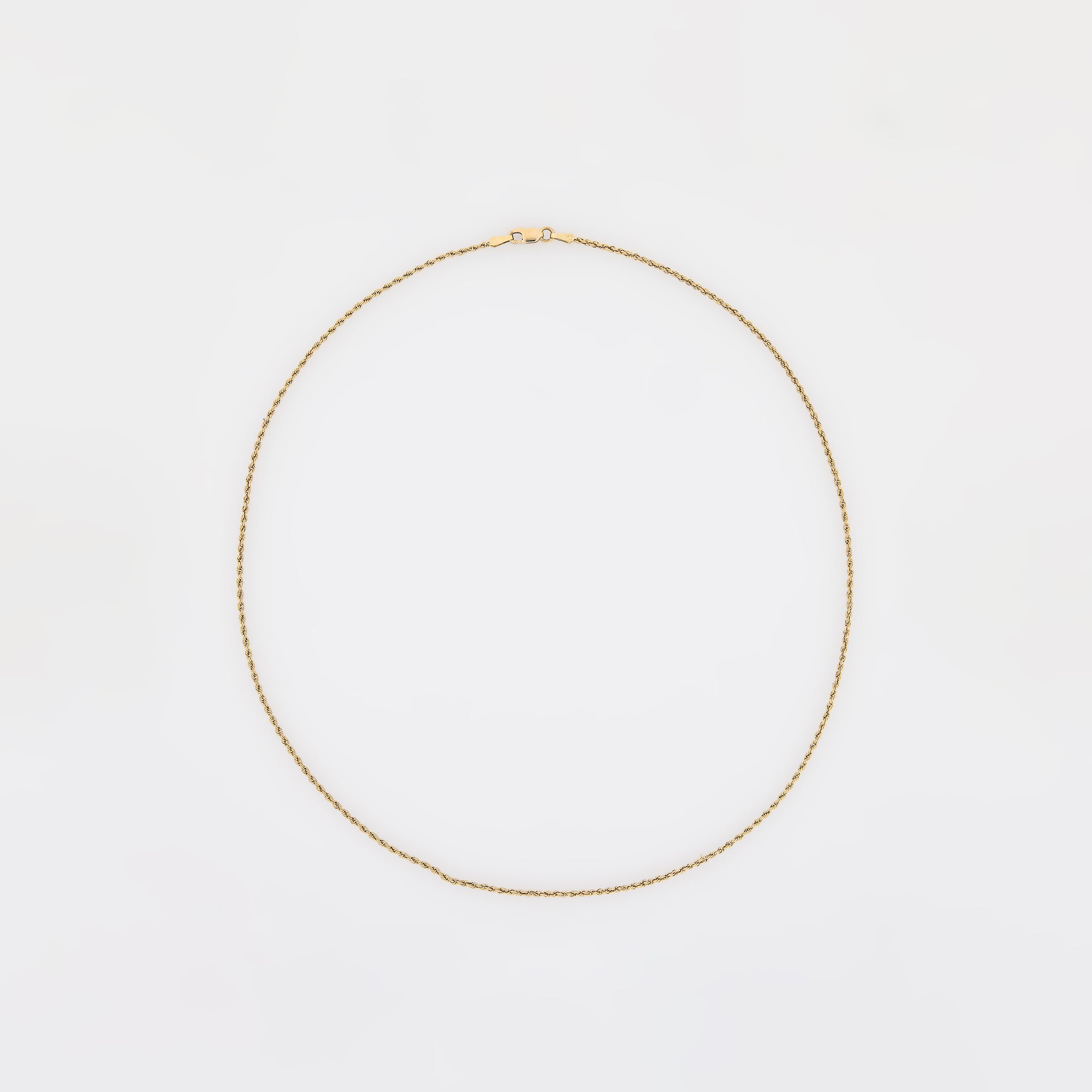 Rope Chain in 14k Yellow Gold