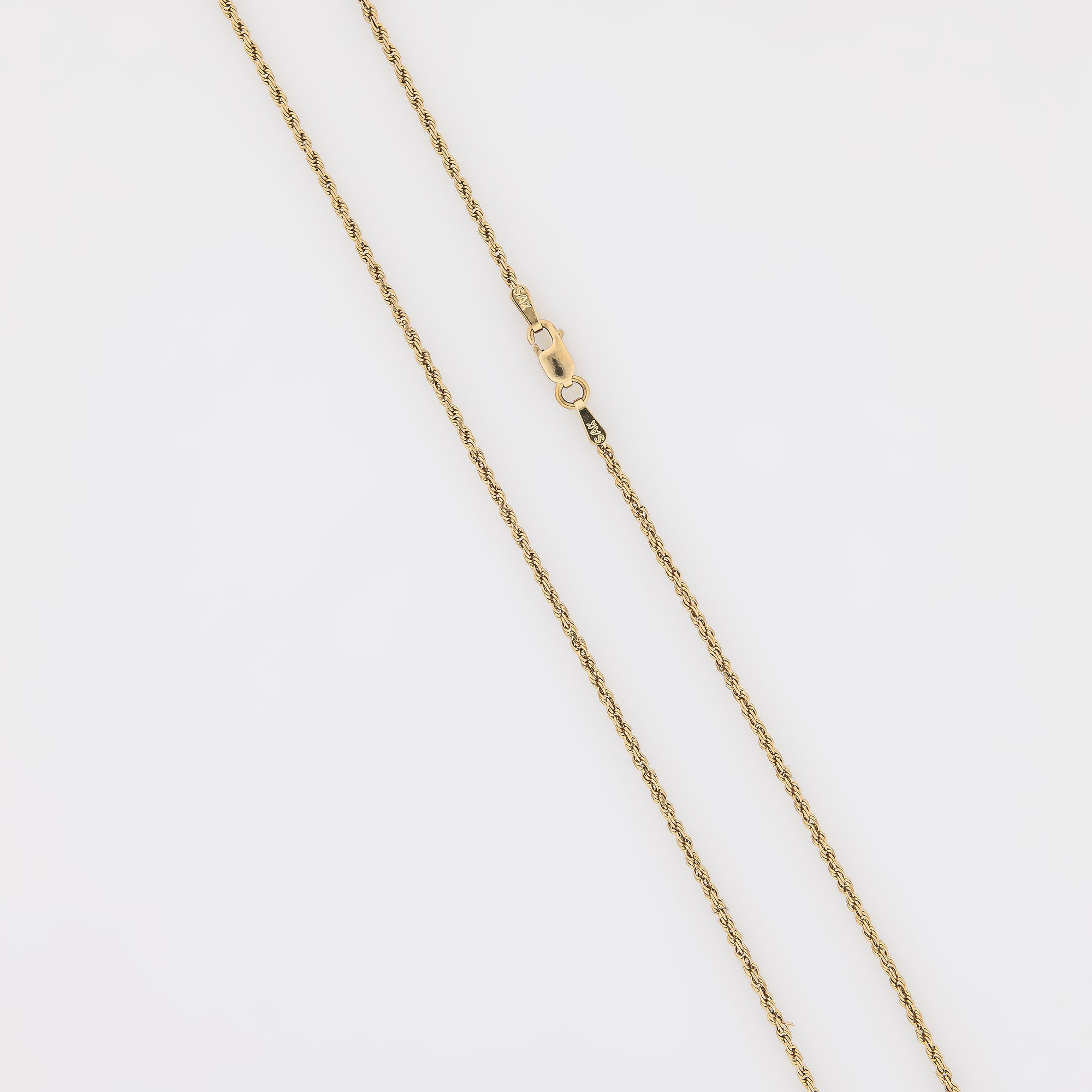Rope Chain in 14k Yellow Gold