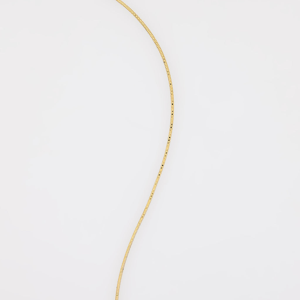 18" Box Chain in 14k Yellow Gold