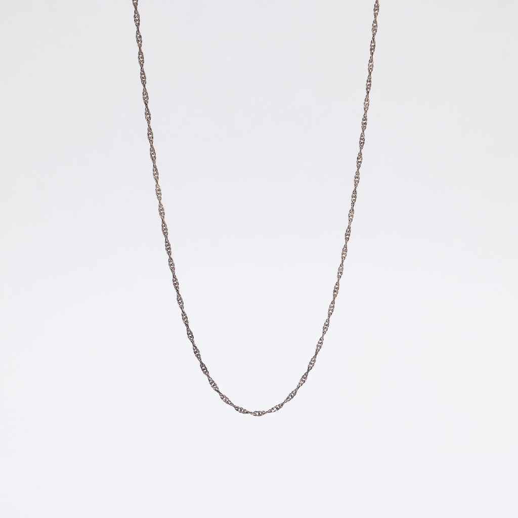 Singapore Sterling Silver Necklace