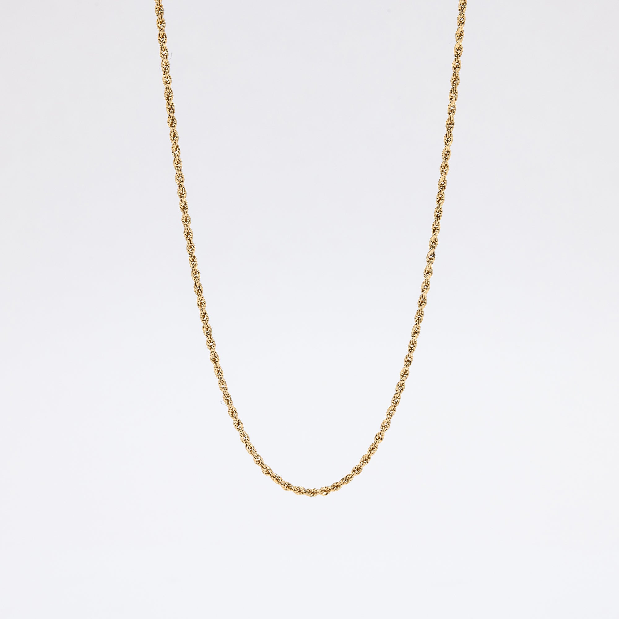 Rope Chain in 14k Yellow Gold