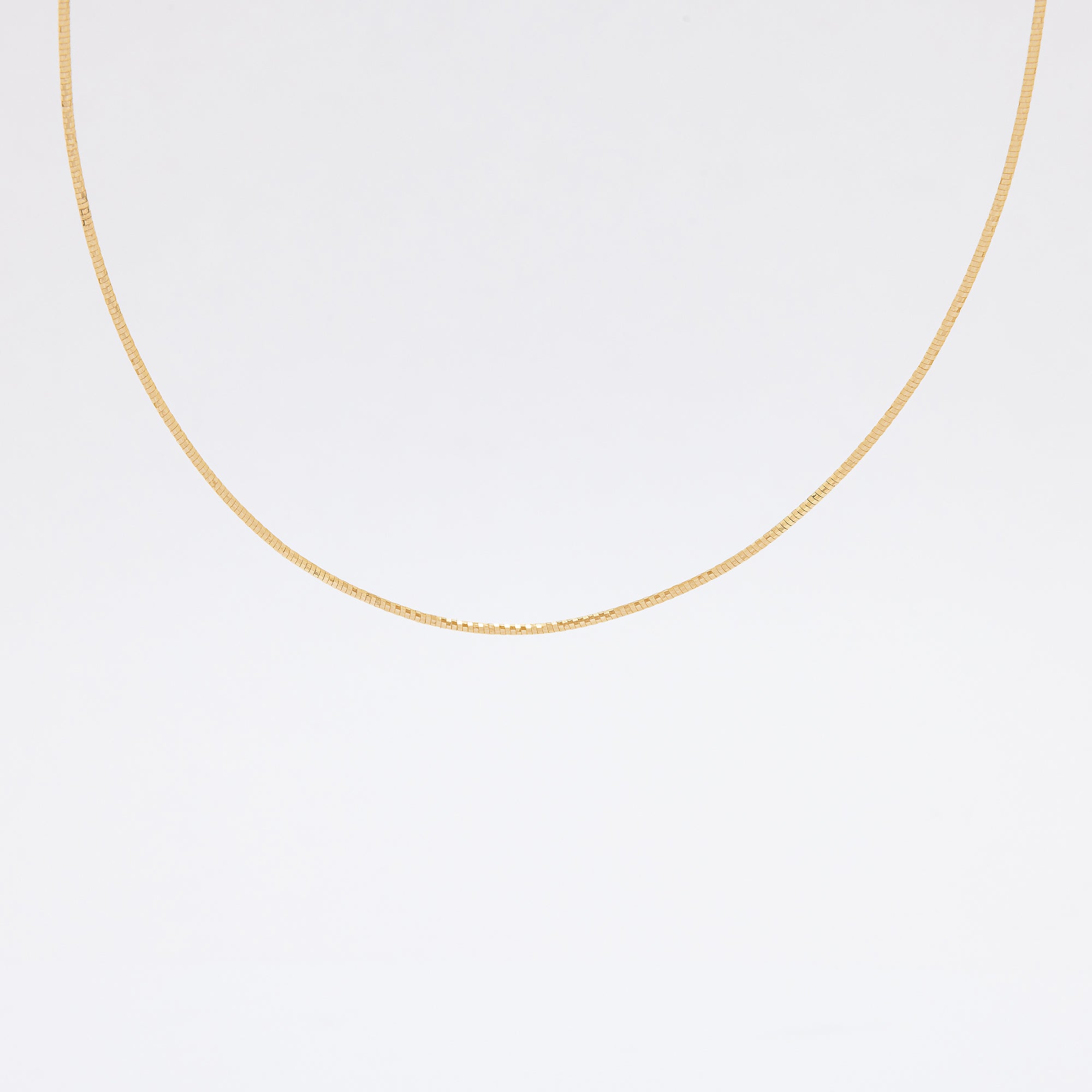 18" Box Chain in 14k Yellow Gold
