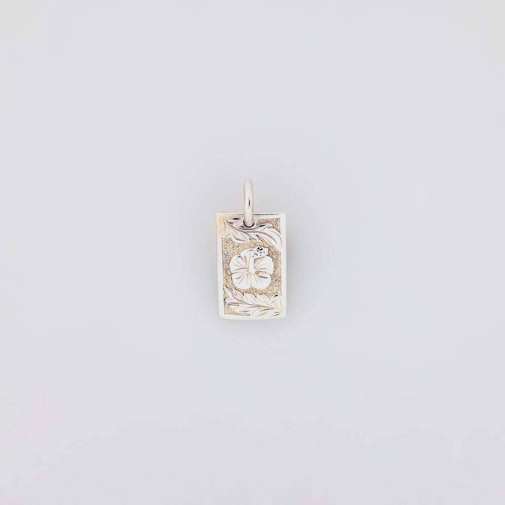 Solo Hibiscus Vertical Bar Pendant
