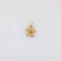 Emerald Plumeria Pendant Ver.3