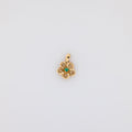 Emerald Plumeria Pendant Ver.1