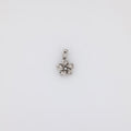 Silver Star Plumeria Pendant