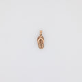 Rose Gold 'ALOHA' Slippah Pendant