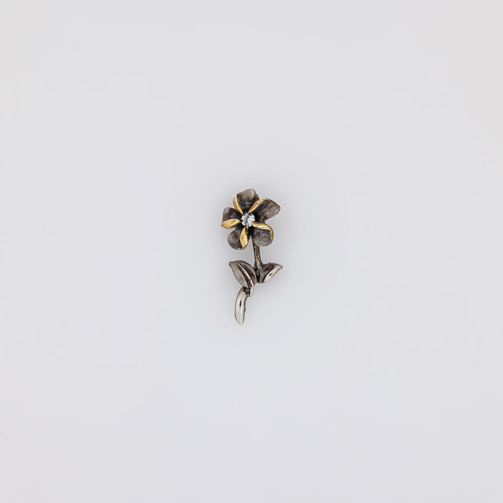 Plumeria Stem Pendant