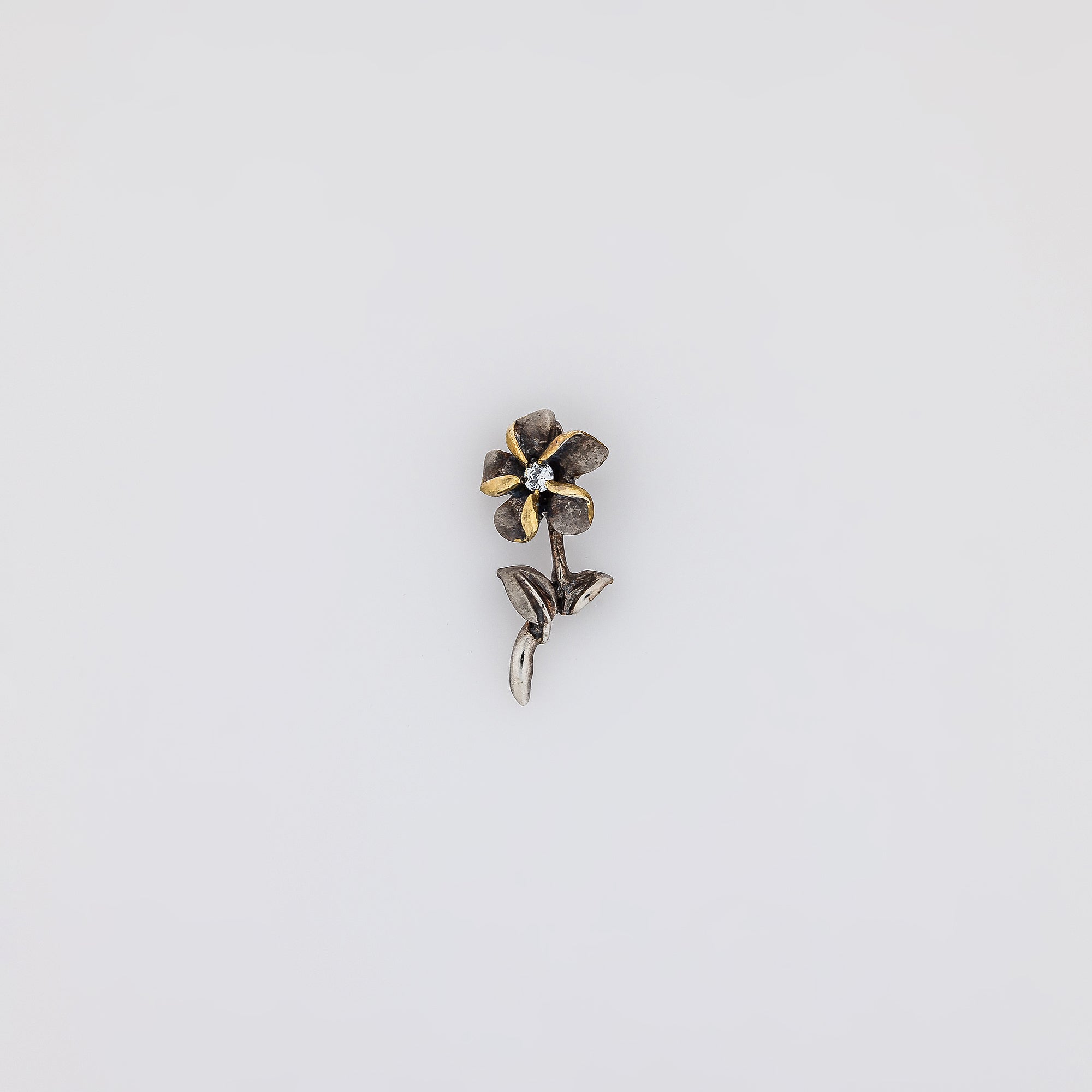 Plumeria Stem Pendant