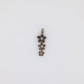 Triple Plumeria Drop Pendant