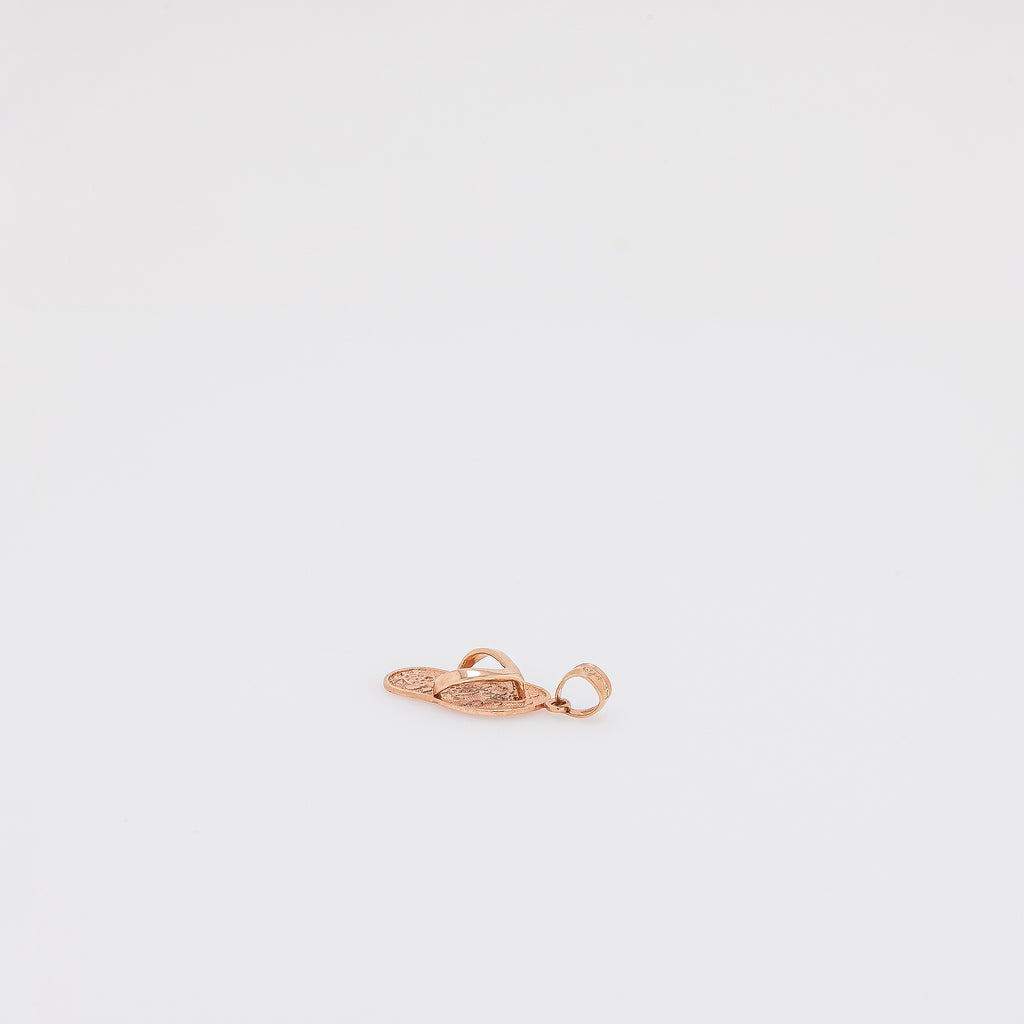 Rose Gold Honu Slippah Pendant