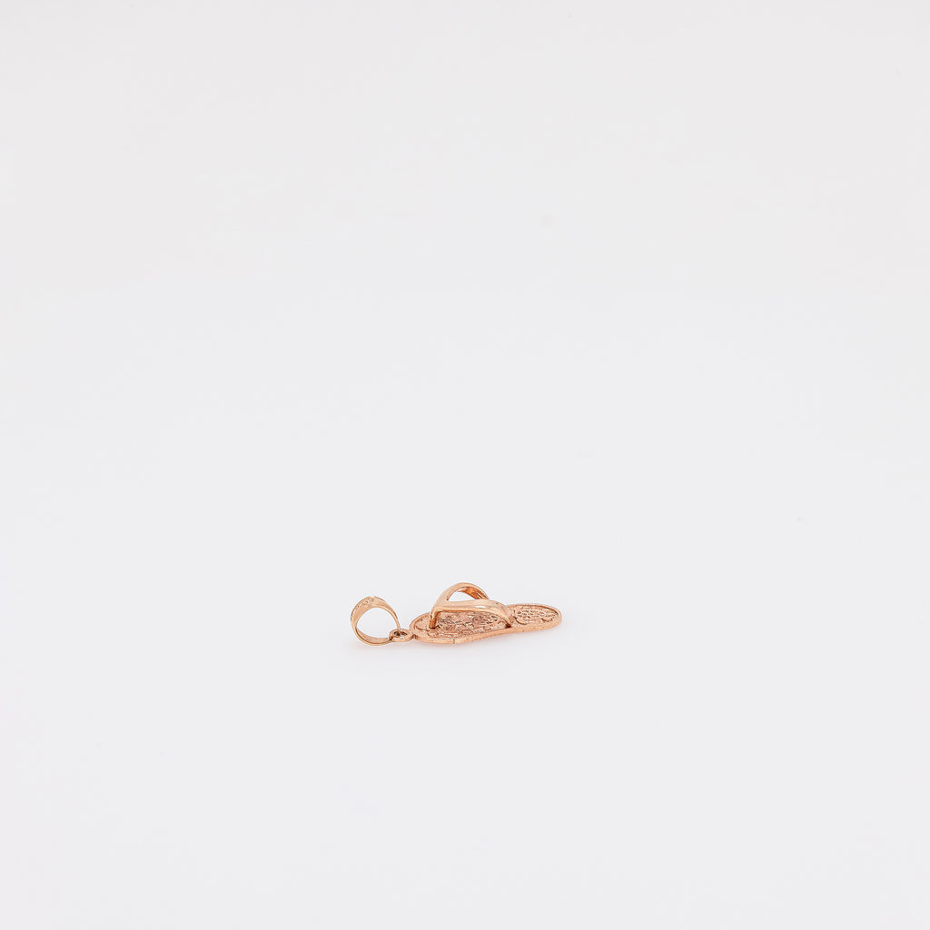 Rose Gold Honu Slippah Pendant
