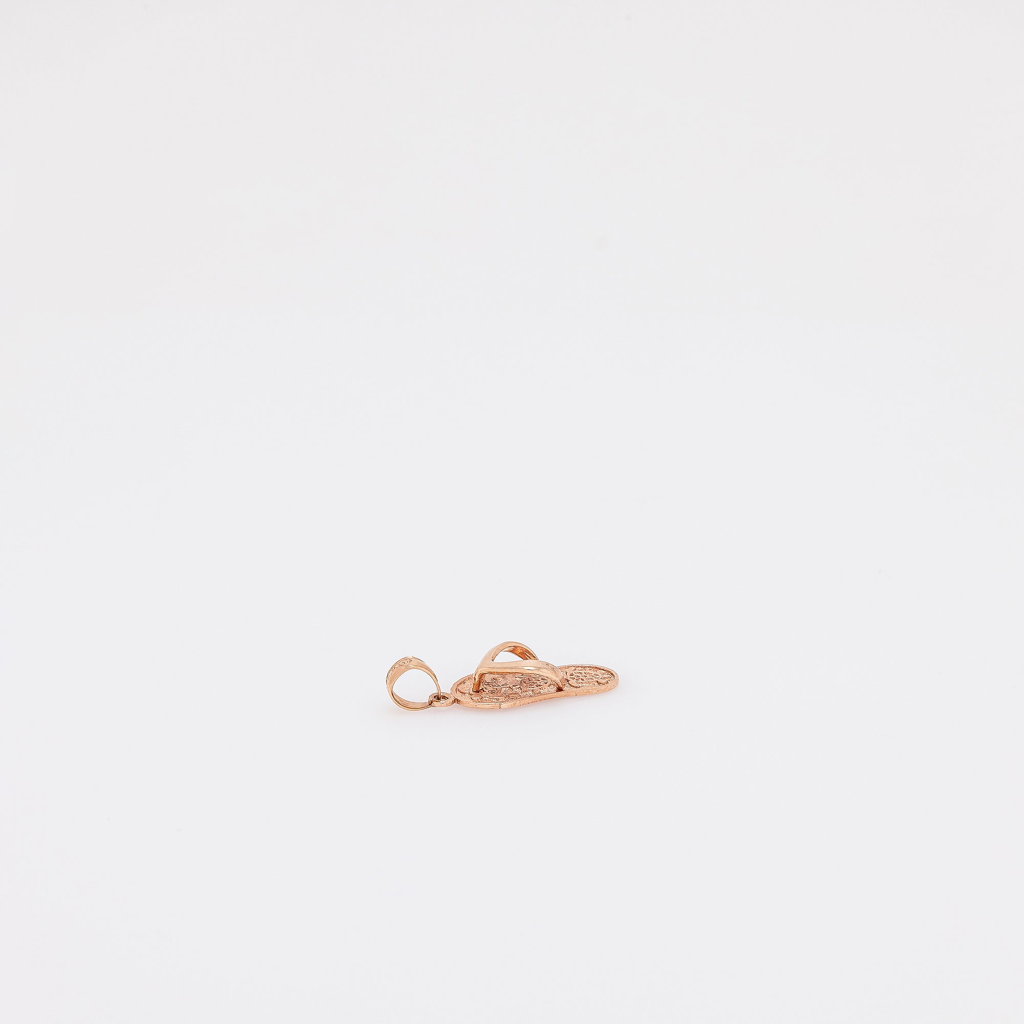Rose Gold Honu Slippah Pendant