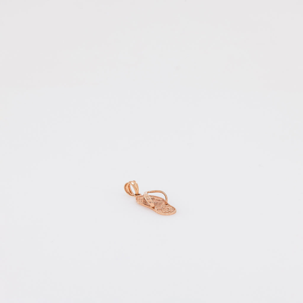 Rose Gold Honu Slippah Pendant