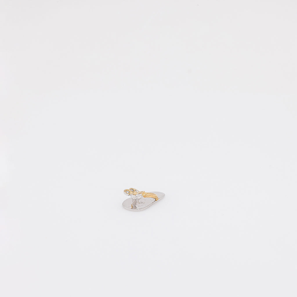 Butterfly + Dolphin Slippah Pendant