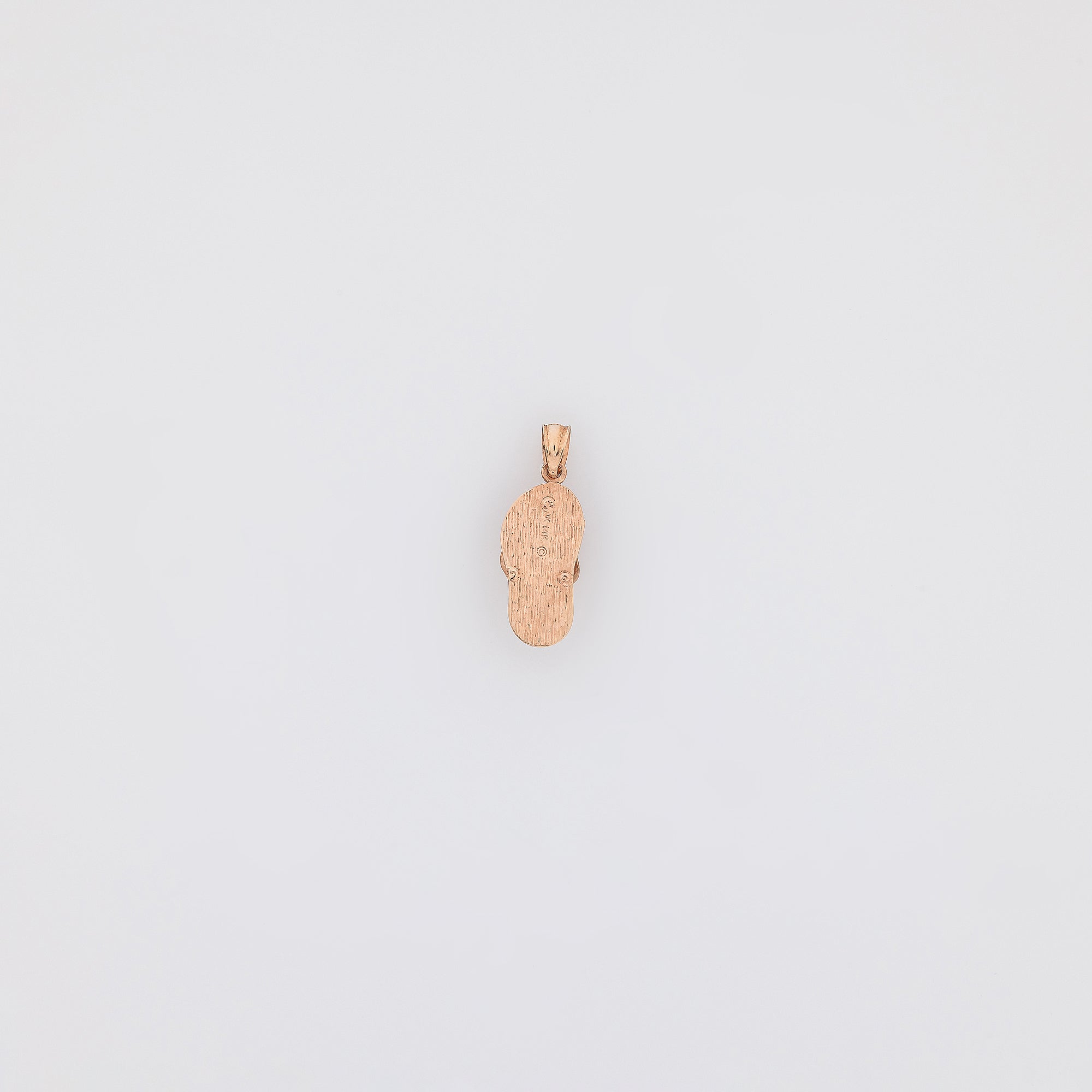 Rose Gold Honu Slippah Pendant