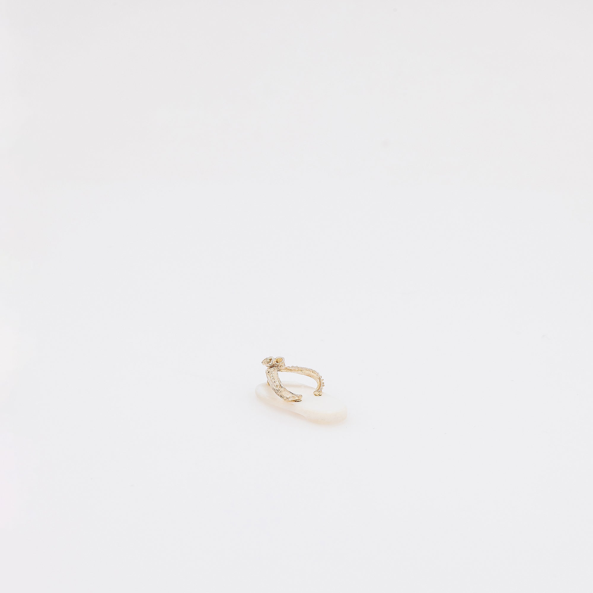 White Shell + Plumeria Slippah