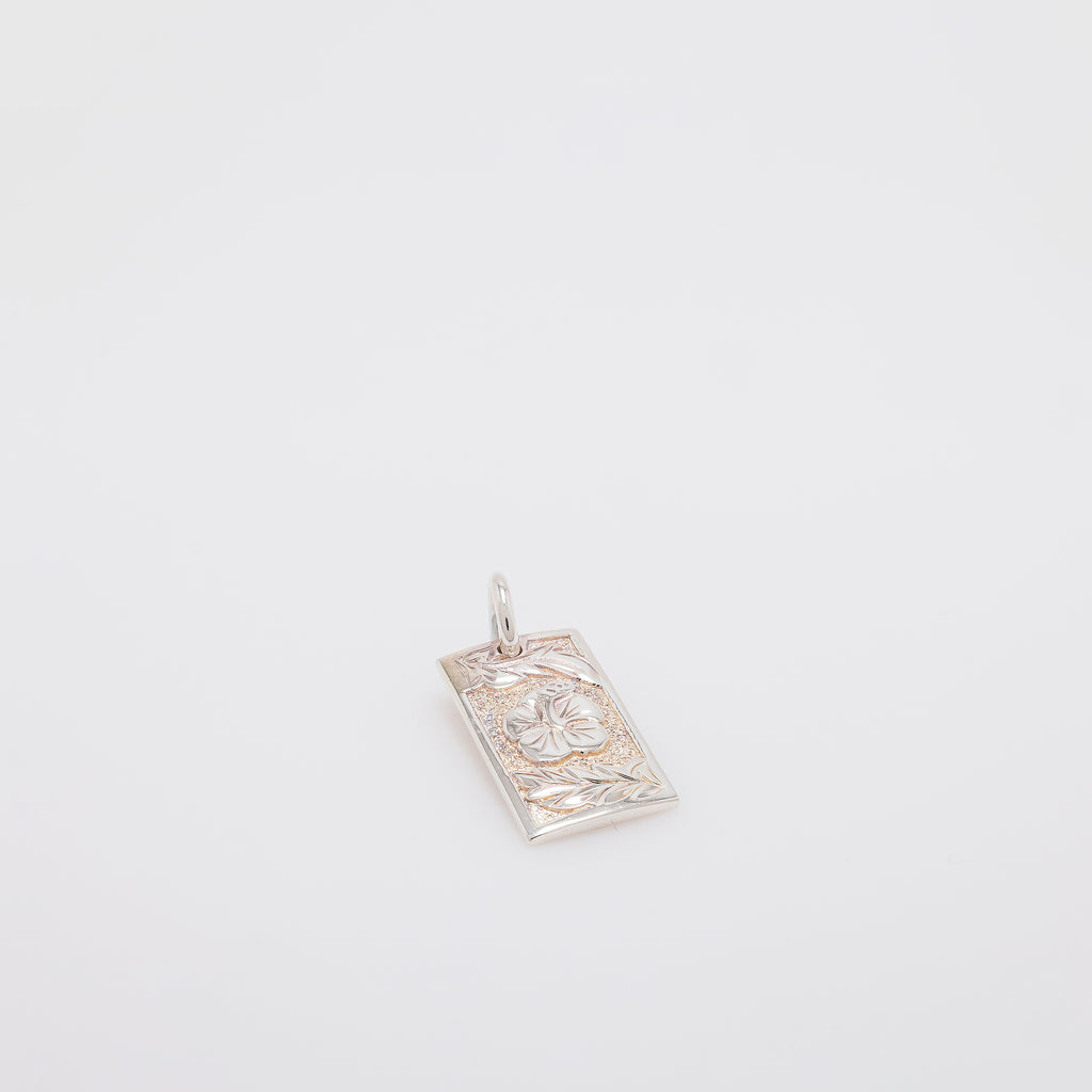 Solo Hibiscus Vertical Bar Pendant