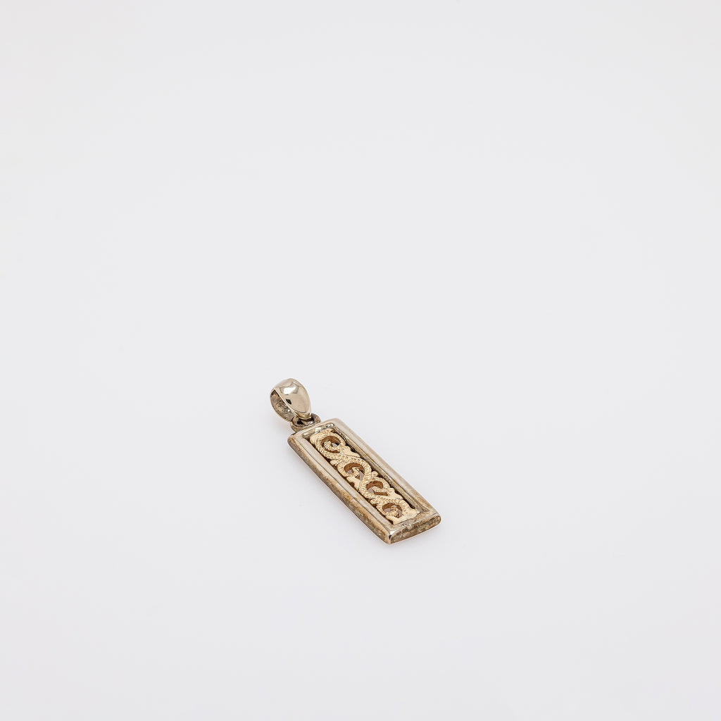 Scroll Vertical Bar Pendant