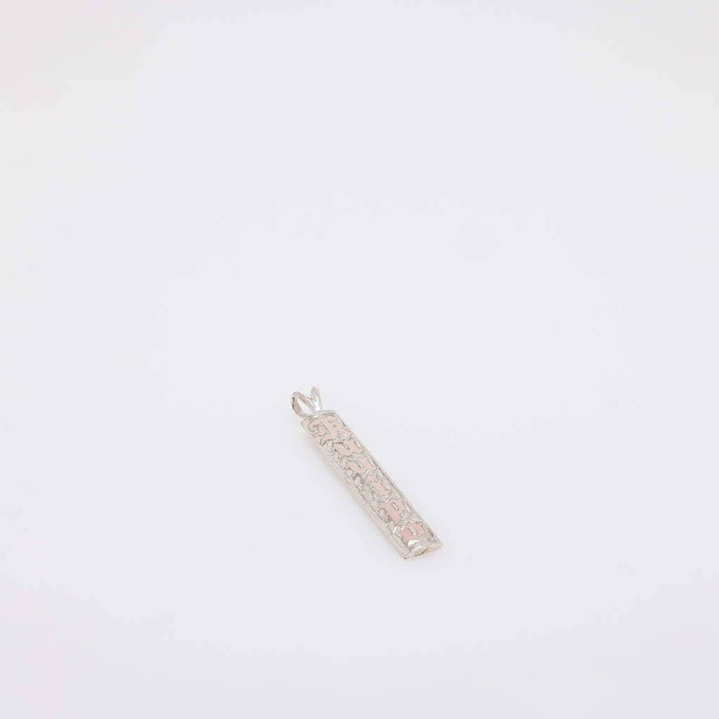 Baby Pink 'KU'UIPO' Vertical Pendant