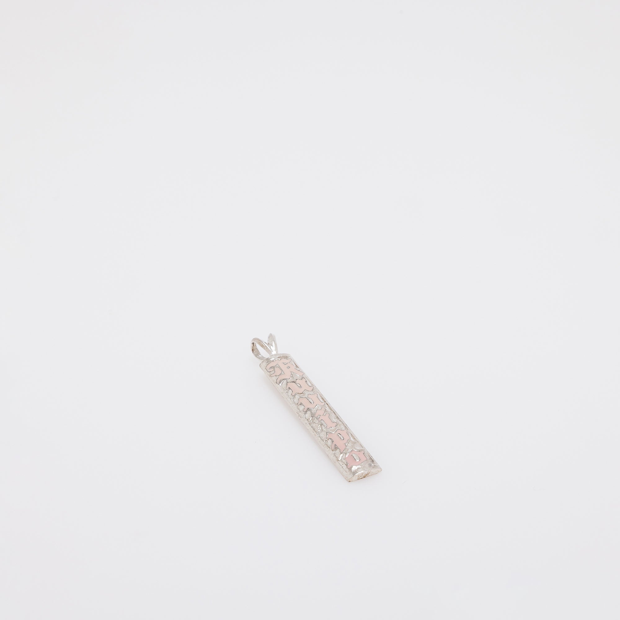 Baby Pink 'KU'UIPO' Vertical Pendant