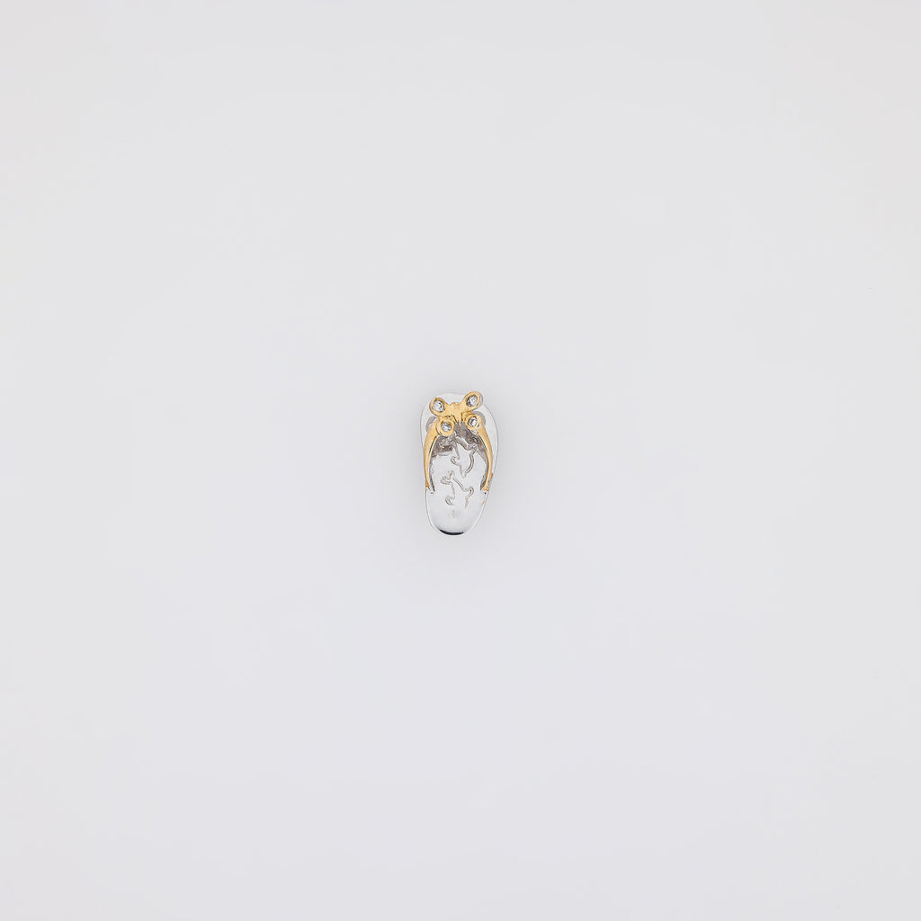 Butterfly + Dolphin Slippah Pendant