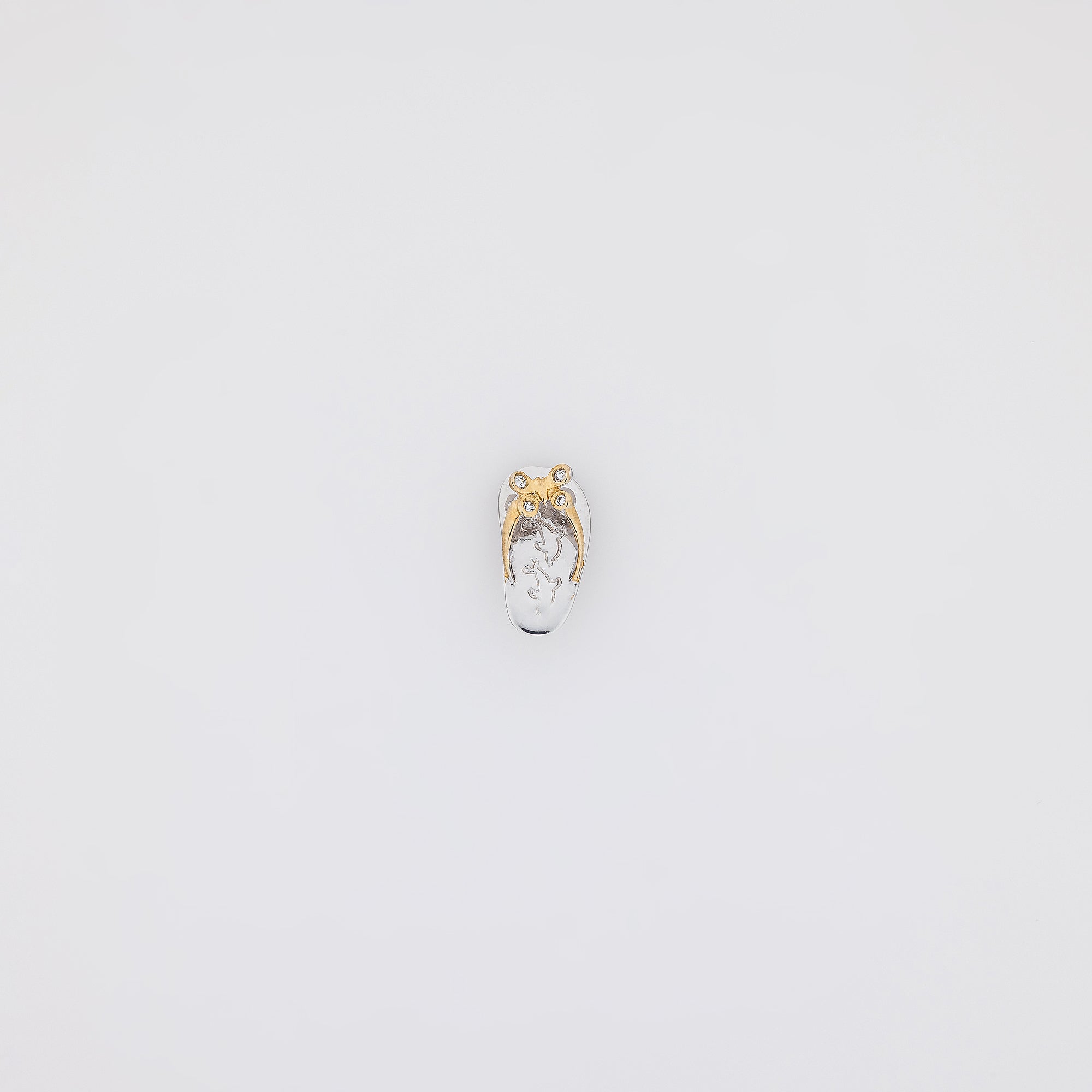 Butterfly + Dolphin Slippah Pendant