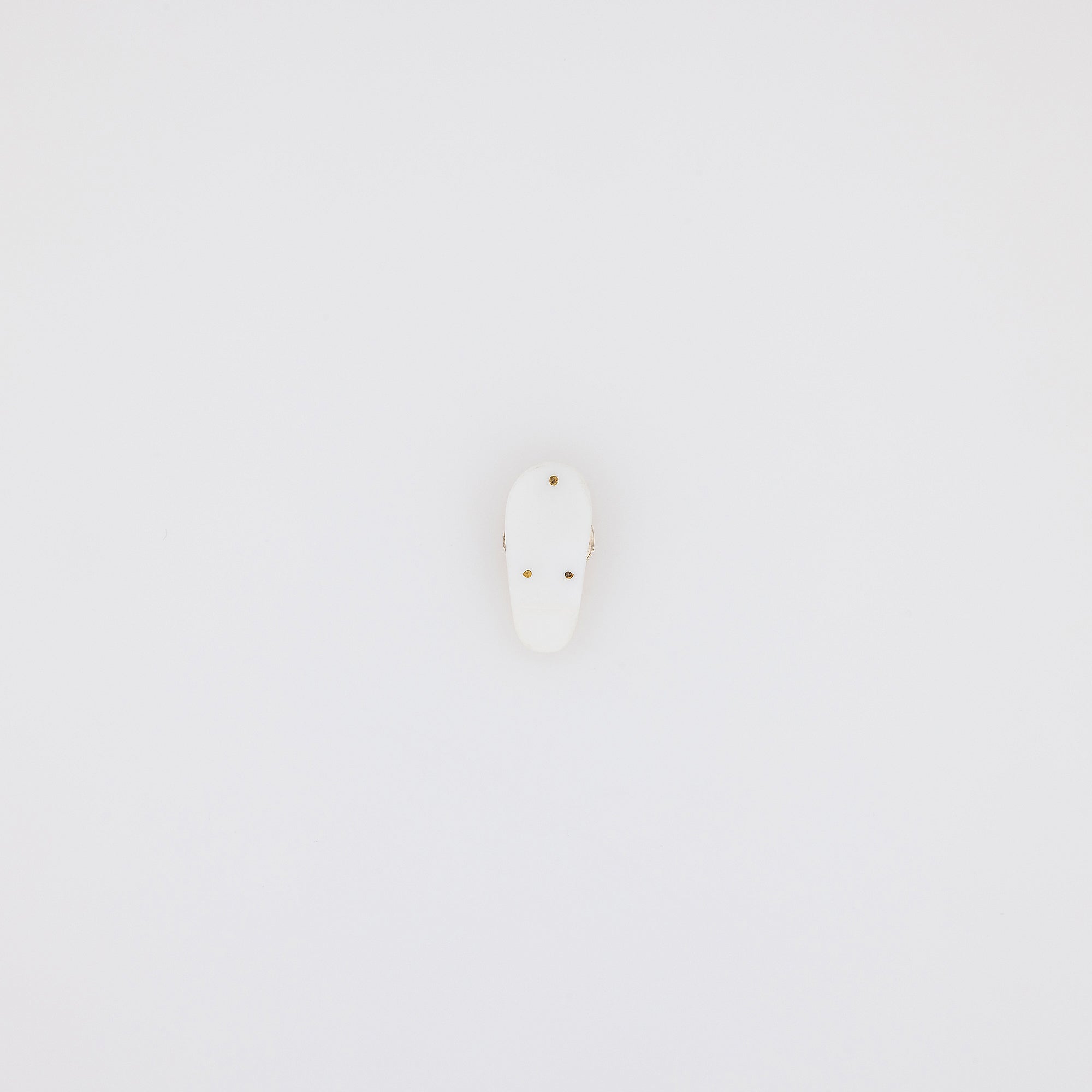 White Shell + Plumeria Slippah