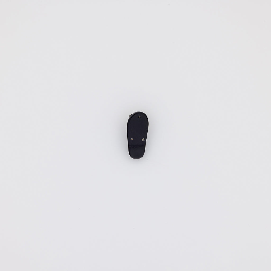 Honu Slippah in Black Onyx