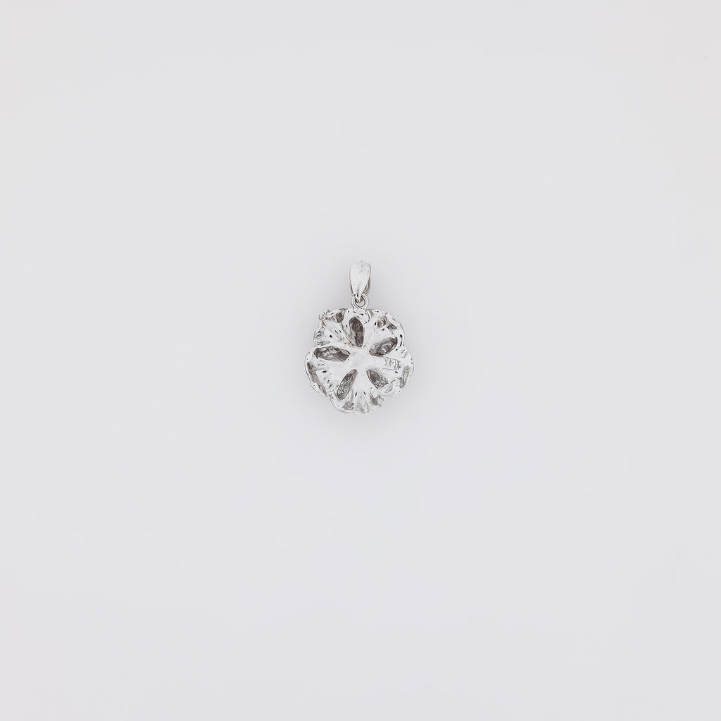 Diamond White Gold Hibiscus Ver.2