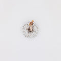 XL Diamond + Ruby WG Hibiscus Pendant