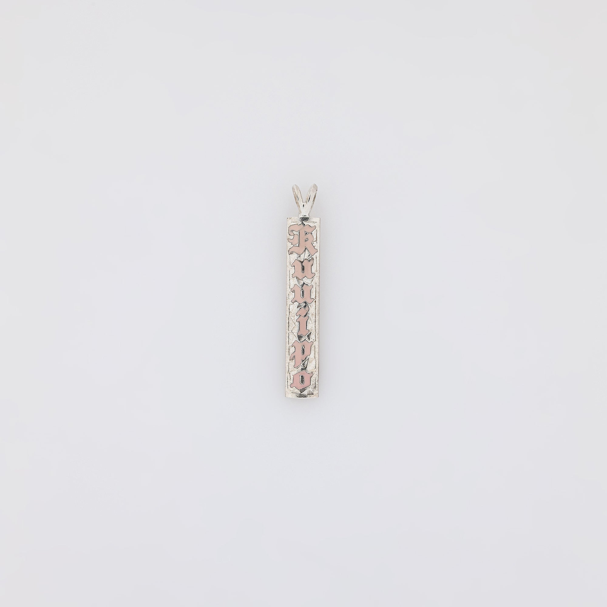 Baby Pink 'KU'UIPO' Vertical Pendant